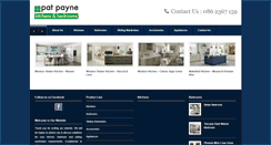 Desktop Screenshot of patpaynekitchens.com